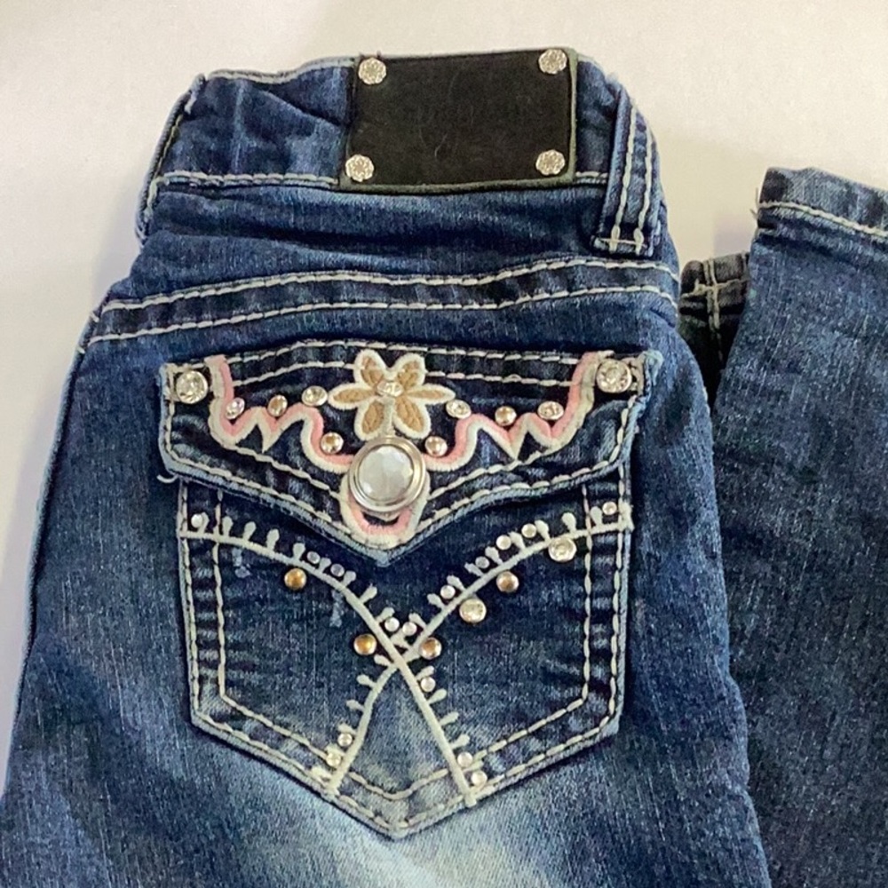 Rodeo Girl Dark Blue Girls Jeans.